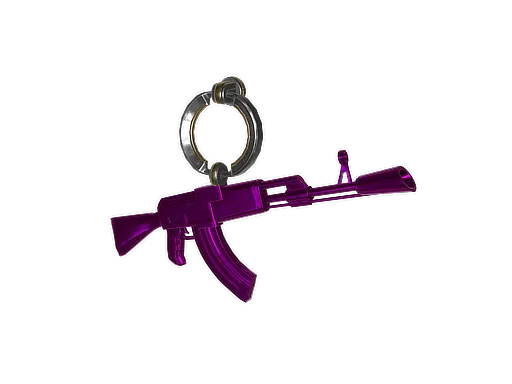 Die-cast AK, a CS2 charm