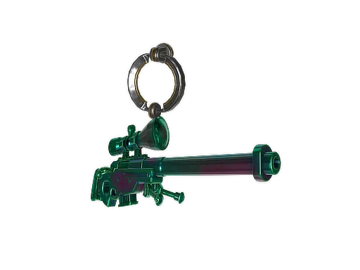 Titeenium AWP, a CS2 charm