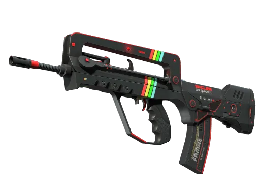 CS2 FAMAS | ZX Spectron skin