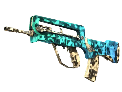 CS2 FAMAS | Waters of Nephthys skin