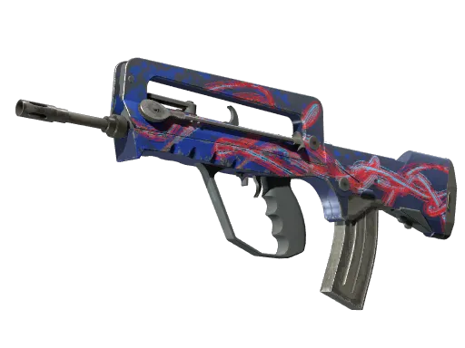 CS2 FAMAS | Afterimage skin