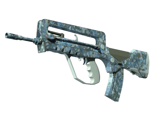 CS2 FAMAS | Cyanospatter skin