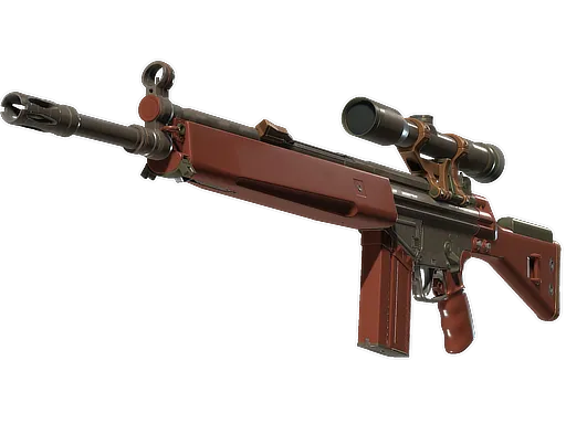 CS2 G3SG1 | Red Jasper skin