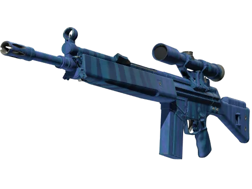 CS2 G3SG1 | Azure Zebra skin