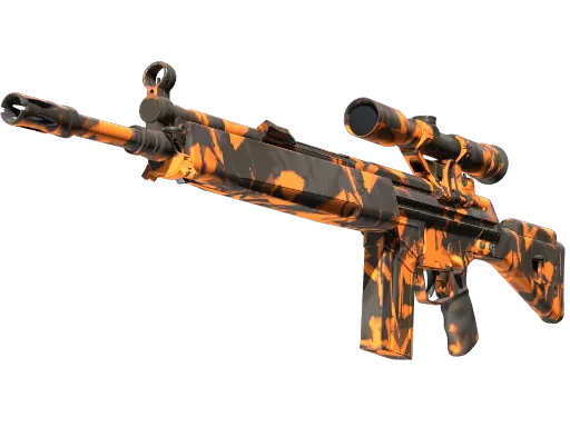 CS2 G3SG1 | Orange Crash skin