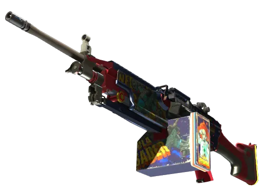 CS2 M249 | Nebula Crusader skin