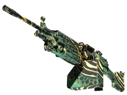 CS2 M249 | Emerald Poison Dart skin