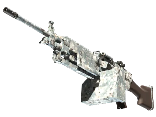 CS2 M249 | Blizzard Marbleized skin