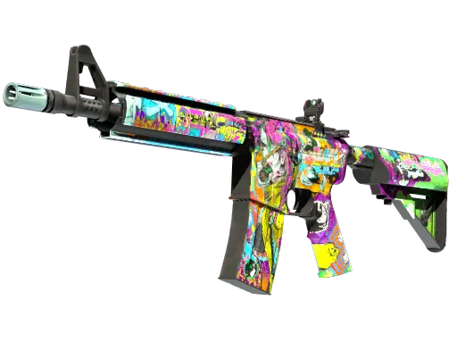CS2 M4A4 | In Living Color skin