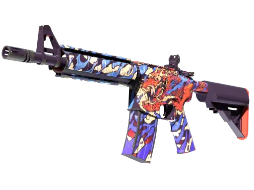 CS2 M4A4 | 龍王 (Dragon King) skin