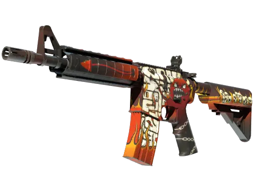 CS2 M4A4 | Hellfire skin