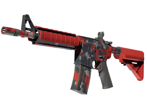 CS2 M4A4 | Red DDPAT skin