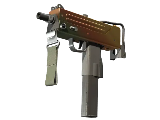 CS2 MAC-10 | Amber Fade skin