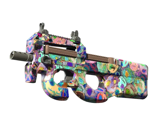 CS2 P90 | Death by Kitty skin