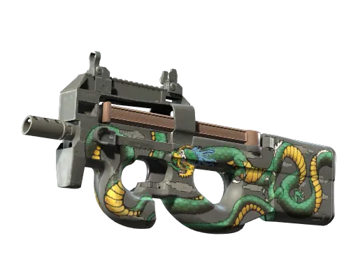 CS2 P90 | Emerald Dragon skin