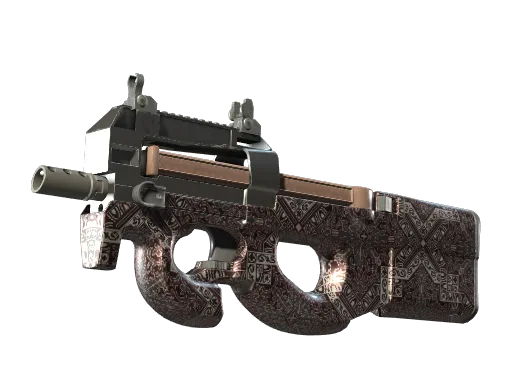 CS2 P90 | Baroque Red skin