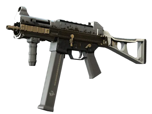CS2 UMP-45 | Gold Bismuth skin