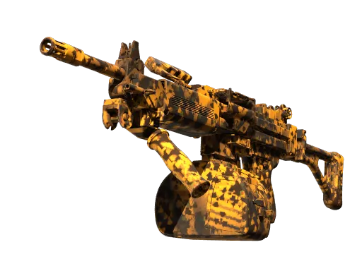 CS2 Negev | Nuclear Waste skin