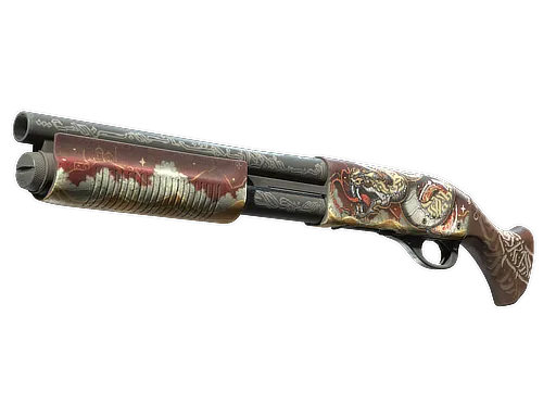 CS2 Sawed-Off | Lunar Wyrm skin