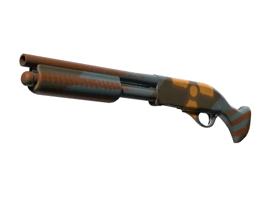 CS2 Sawed-Off | Irradiated Alert skin