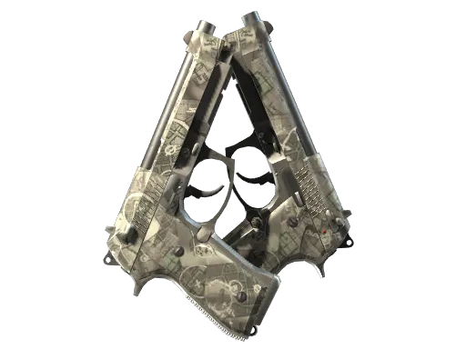 CS2 Dual Berettas | Heist skin