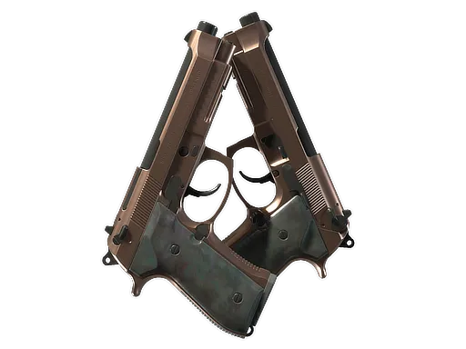 CS2 Dual Berettas | Rose Nacre skin