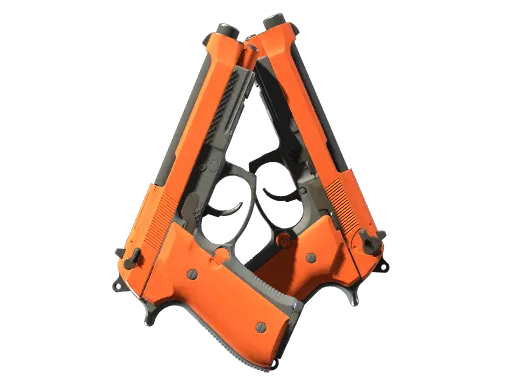 CS2 Dual Berettas | Demolition skin