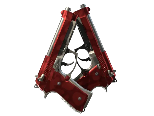 CS2 Dual Berettas | Hemoglobin skin