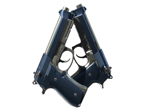 CS2 Dual Berettas | Anodized Navy skin