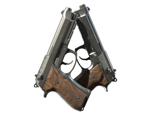 CS2 Dual Berettas | Retribution skin