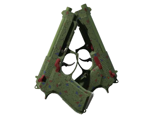 CS2 Dual Berettas | Briar skin