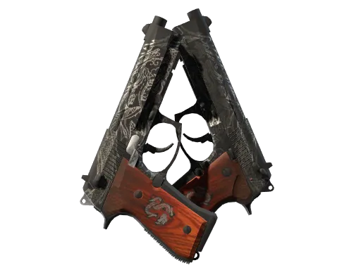 CS2 Dual Berettas | Dualing Dragons skin