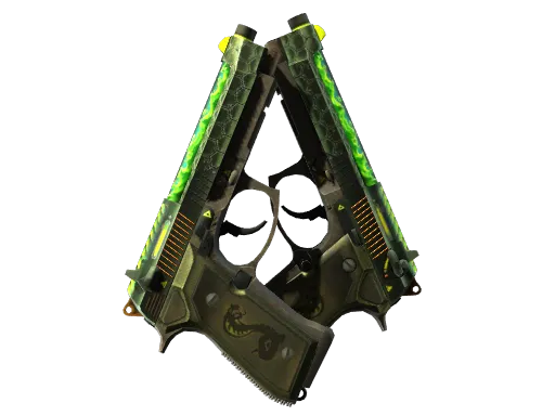 A CS2 Dual Berettas skin