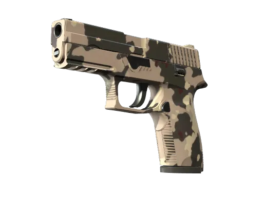 CS2 P250 | Black & Tan skin
