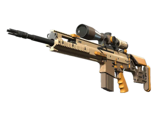 CS2 SCAR-20 | Short Ochre skin