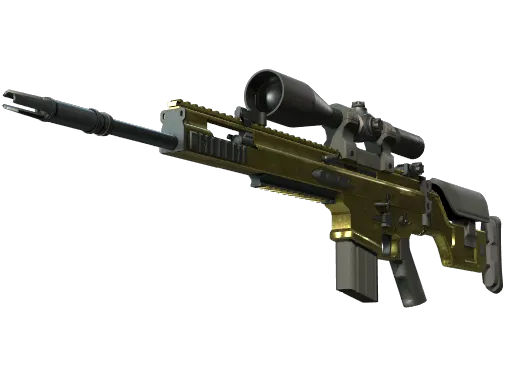 CS2 SCAR-20 | Brass skin