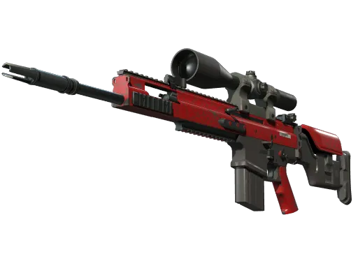 CS2 SCAR-20 | Crimson Web skin