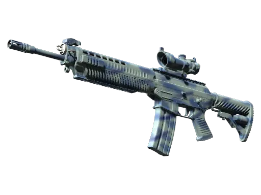 CS2 SG 553 | Wave Spray skin
