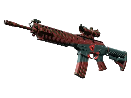 CS2 SG 553 | Fallout Warning skin