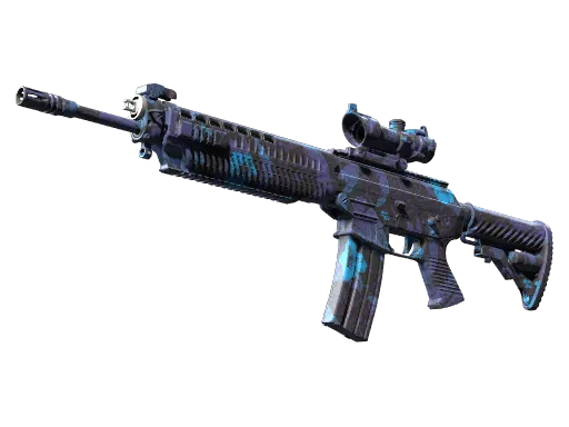 CS2 SG 553 | Aloha skin