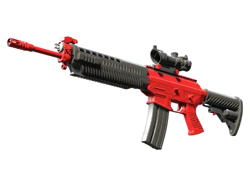 CS2 SG 553 | Candy Apple skin