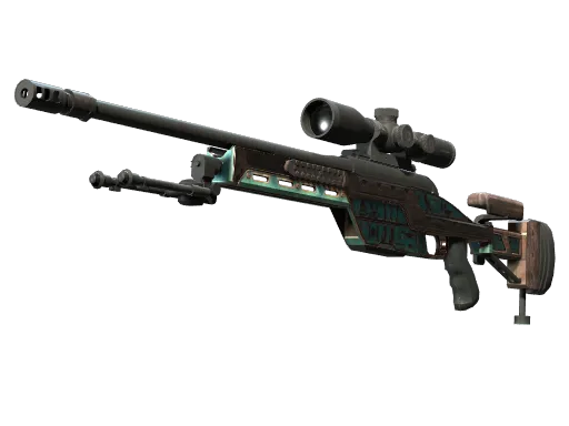 CS2 SSG 08 | Azure Glyph skin