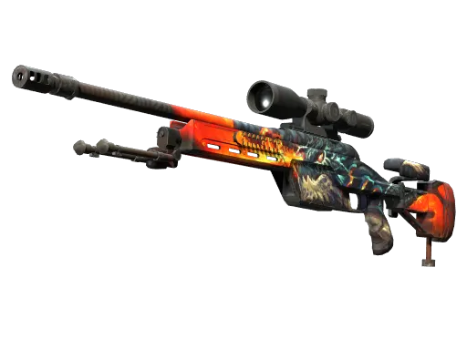 CS2 SSG 08 | Dragonfire skin