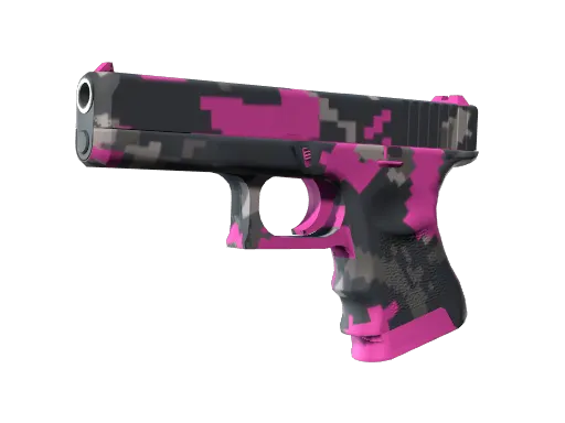 CS2 Glock-18 | Pink DDPAT skin