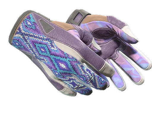 CS2 Sport Gloves | Violet Beadwork skin