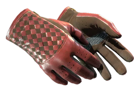 CS2 Driver Gloves | Crimson Weave skin