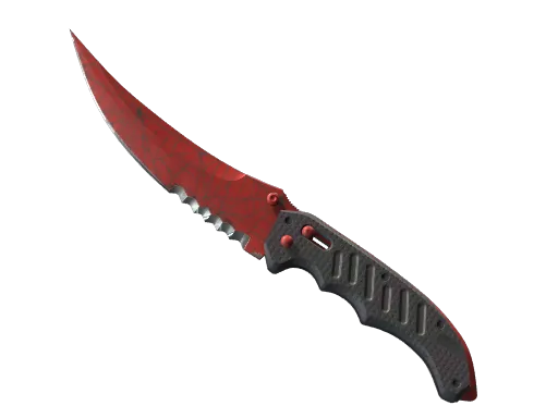 CS2 Flip Knife | Crimson Web skin