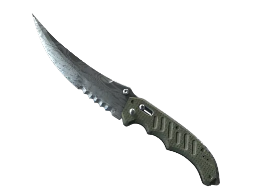 CS2 Flip Knife | Damascus Steel skin