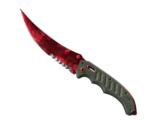 CS2 Flip Knife | Doppler Ruby skin