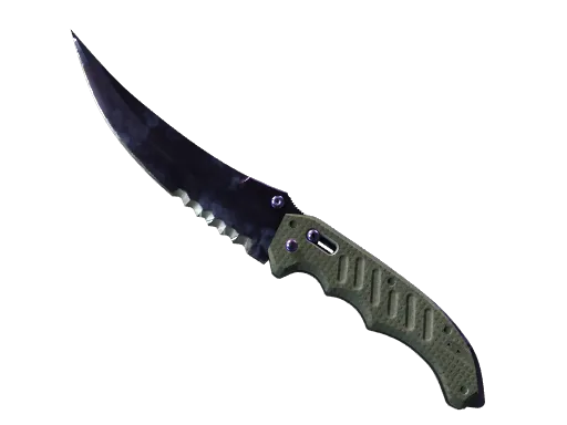 CS2 Flip Knife | Doppler Black Pearl skin